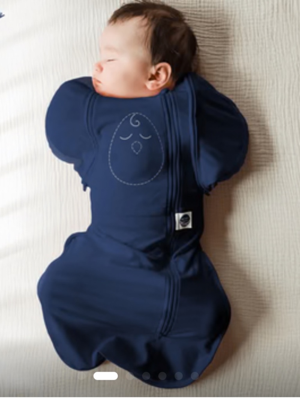 The Nested Bean Zen One Swaddle 0-3 Months - Picture 7 of 10